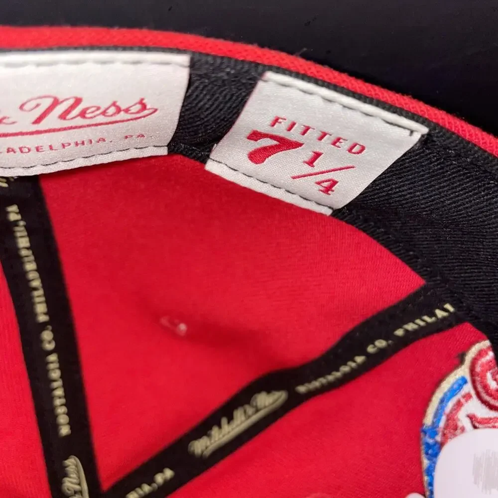 Mitchell & Ness Philadelphia Phillies Throwback 7 1/4 BRAND NEW cap hat Fitted